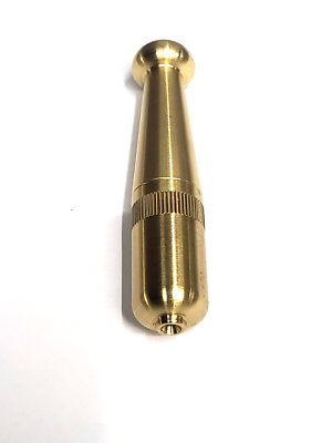 METAL TOBACCO SMOKING Pipe Made In USA Brass Sneak A Toke Chillum One Hitter $18.99
