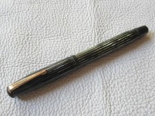 Mai usata, circa 1920, Made in USA, penna stilografica Wearever in celluloide, 14K fine N