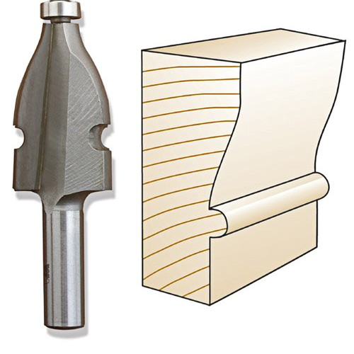 Whiteside Handrail Bit 1/2 in. SH x 1/4 in. BD x 2 in. CL