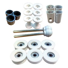 Set accessori passo-passo esercizio puleggia blocco perno boccola tappo per riparazione attrezzature