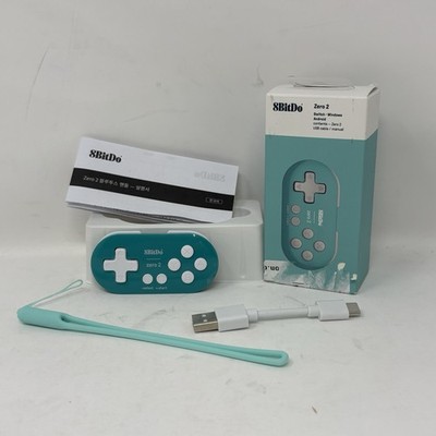 8Bitdo Zero 2 Teal Bluetooth Gamepad / Mini-Controller (NIB)