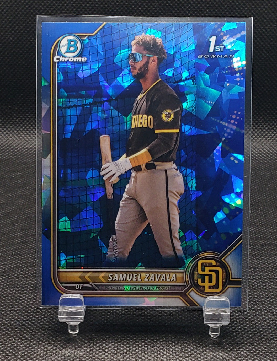 2022 Bowman Chrome Sapphire Edition Prospects Samuel Zavala #BCP-203