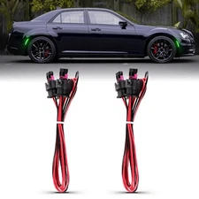 For 2015-2023 Chrysler 300 2x Side Marker Lights Pigtail Connector Wires Harness