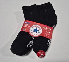 Converse Mens Chuck Taylor All Star Cushioned Ankle Socks 6 prs Socks SZ 6-12