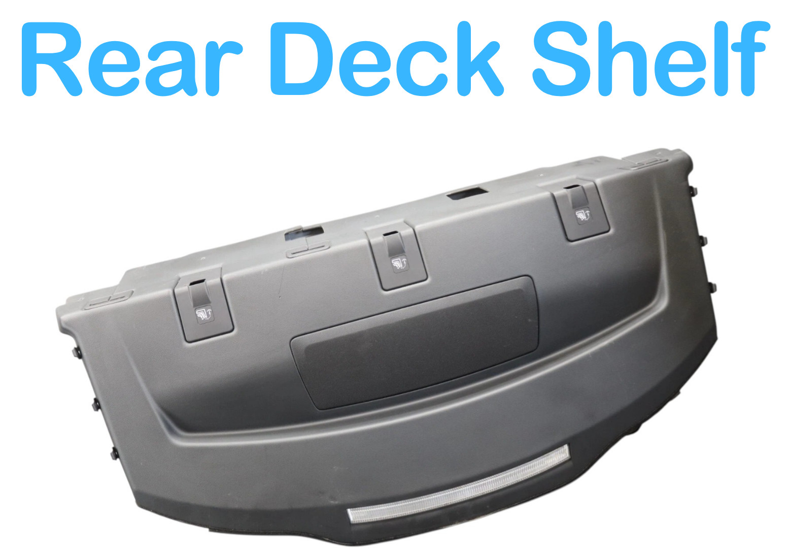 14-20 Maserati Ghibli Rear Deck Parcel Shelf Package Tray Panel Trim Oem