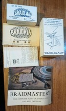 Braid Klamp & braid aid tools braided Rugs Made in USA Fiber Arts Tool