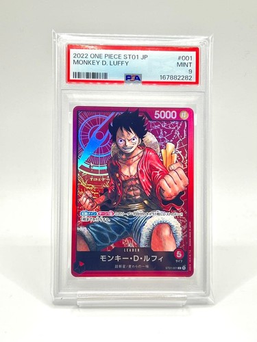 Monkey.D.Luffy graded PSA 9 for sale on eBay