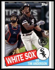 2020 Topps 1985 Topps Baseball 35th Anniversary #85TB-9 Tim Anderson Chicago