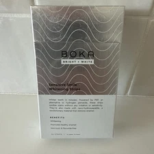 Boka Bright + White Sensitive Smile Whitening Strips 32 Pack - New Expires 3/26