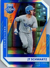 2021 Panini Elite Extra Edition #111 JT Schwartz Aspirations Die Cut /93