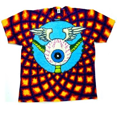 XXL  Austin Mackereth Flying I Dyes N Good Vibes Tie Dye Shirt Grateful Dead Art