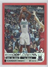 2005-06 Topps Big Game Red 10/99 Michael Redd #39 0c3