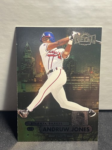 1998 Fleer Metal Universe Baseball Andruw Jones Card #150 BRAVES - Picture 1 of 2