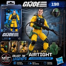 2026 GI Joe Classified Series  198  Airtight 6    Action Figure  NIB & SHIPS FREE