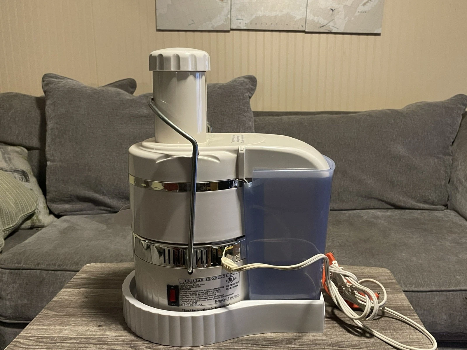 Jack LaLanne's Power Juicer CL-003AP Original Classic Juice Pulp Tested with Vid