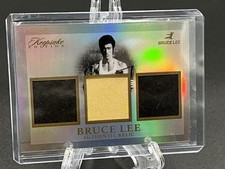 BRUCE LEE 2024 Keepsake 50th Anniversary Edition Triple Relic Card #245