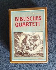 Antik Otto Maier Ravensburger Biblisches Quartett Kartenspiel Nr. 219 ca. 1900