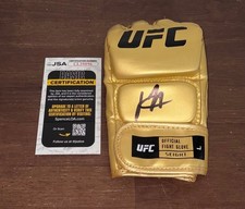 Joshua Josh Hokit Signed Autographed UFC Glove MMA FIGHTER Undefeated GOLD JSA