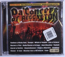 DADDY YANKEE NICKY JAM WISIN YANDEL Da' Concert of Reggaeton CD + DVD Live 2005