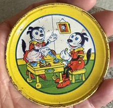 J Chein Co Disney s Krazy Kat Litho Tin Tea Saucer