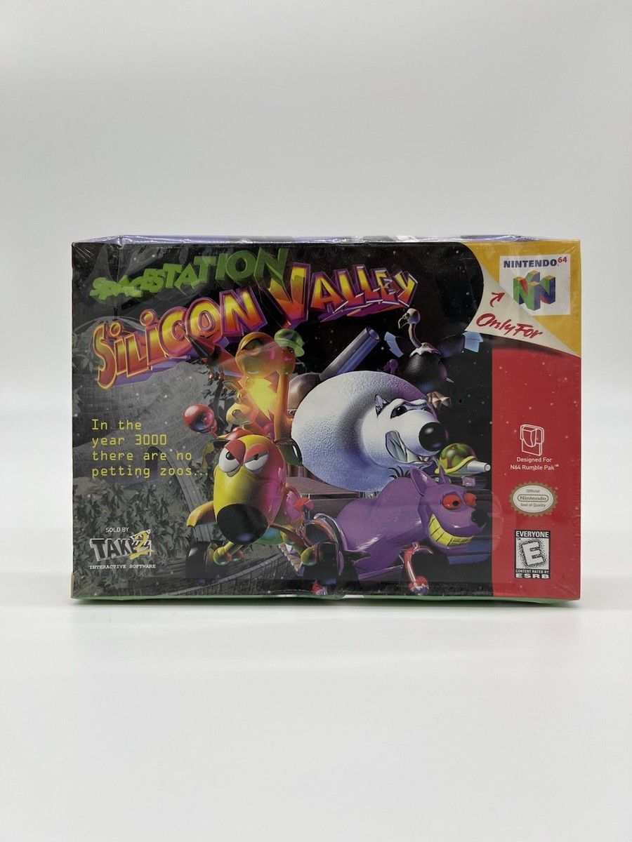 New Space Station Silicon Valley Nintendo 64 N64 Factory Sealed
