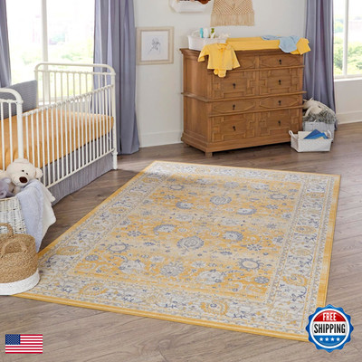 Unique Loom Whitney Collection Traditional Border Area Rug 2 2 X 3 0