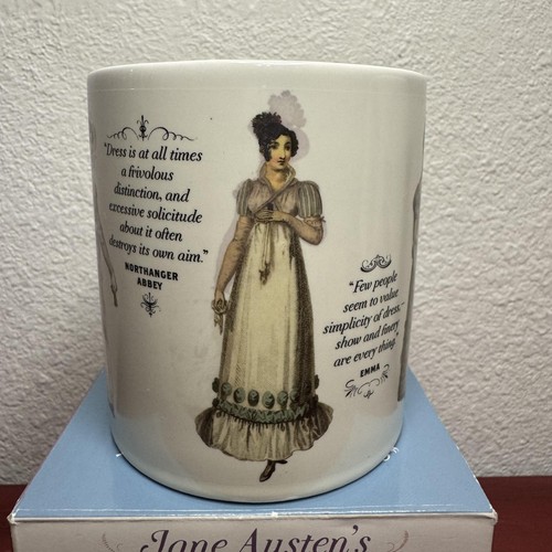 Jane Austen Regency Finery Mug Heat Transforming Color Change Box Tea Coffee - Picture 7 of 9