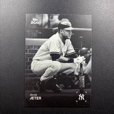2025 Topps Black &amp; White, Derek Jeter #094, New York Yankees