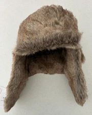 iFurhatal Winter Trapper Hat (2xl-3xl) Brown & White New FREE SHIPPING