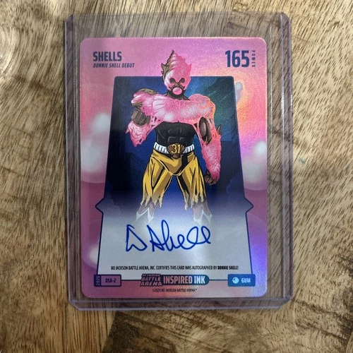 2026 Bo Jackson Battle Arena Bubblegum INSPIRED INK AUTO Shells Donnie Shell GUM