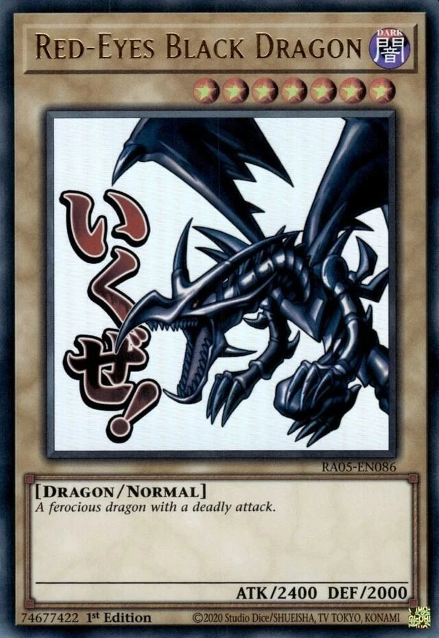 Red-Eyes Black Dragon RA05-EN086 Rarity Collection 5 for sale | eBay