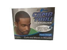 Lusters S Curls and Waves Comb Thru Texturizer Infused Olive Argan Oils