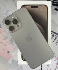 iPhone 15 Pro Max 256GB Titan Natur inkl. Schutzglas und OVP