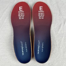 Superfeet Fleet Feet Insoles Red Blue Sz E Mens 11 Womens 12 Uncut Demo