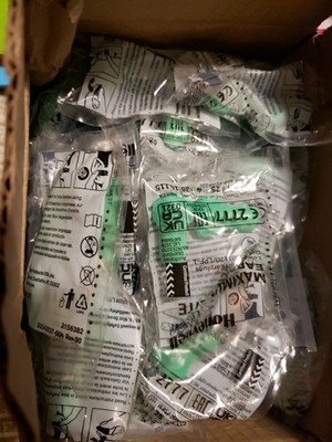 Lot of 180+ Pairs Honeywell Maximum Lite Earplugs Howard Leight LPF1 Reduction