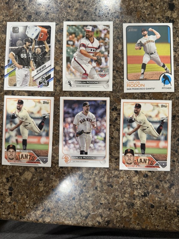Carlos Rodon 6 Card Lot  All Different San Francisco Giants Chicago White Sox D
