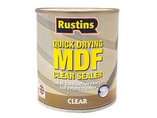 Rustins Quick Dry MDF Clear Sealer 1L - Protects & Seals Wood