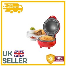 Traditional British Mini Pie Maker - Non-Stick 2.6cm Depth, Cool Touch Handles