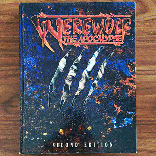 White Wolf Werewolf: The Apocalypse Second Edition Hardcover 1994 WW 3600
