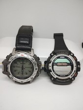 Casio Pro Trek Digital Watch Set Of 2 Altimeter Barometer Compass Outdoor Sport