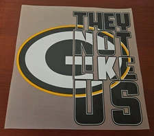 Green Bay Packers 8" DTF Heat Transfer Iron On FREE Shipping      (B35)