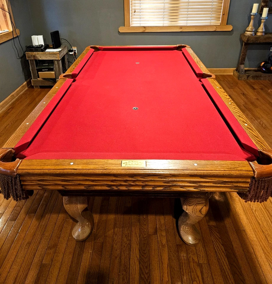 MESA DE BILLAR USADA 7' OLHAUSEN PIZARRA LA SALA DE JUEGOS TIENDA NJ 07004 DISTRIBUIDOR Foto 2 de 4