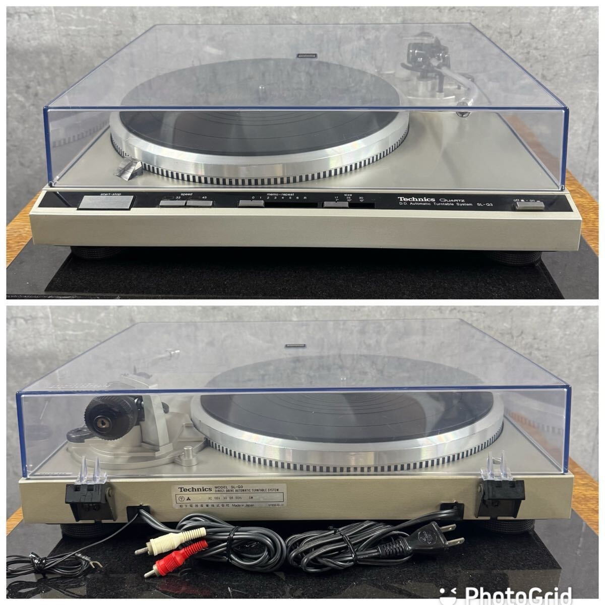 Technics SL-Q3 Quartz Direct Drive Turntable – Fully Automatic