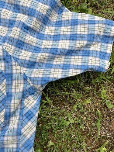 Orvis Trout Bum Shirt Mens Medium Plaid Fly Fishing Button Up Guide Pocket - Picture 12 of 16
