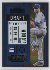 2020 Panini Contenders Draft Ticket Green 272/299 Jacob deGrom #40 n1u