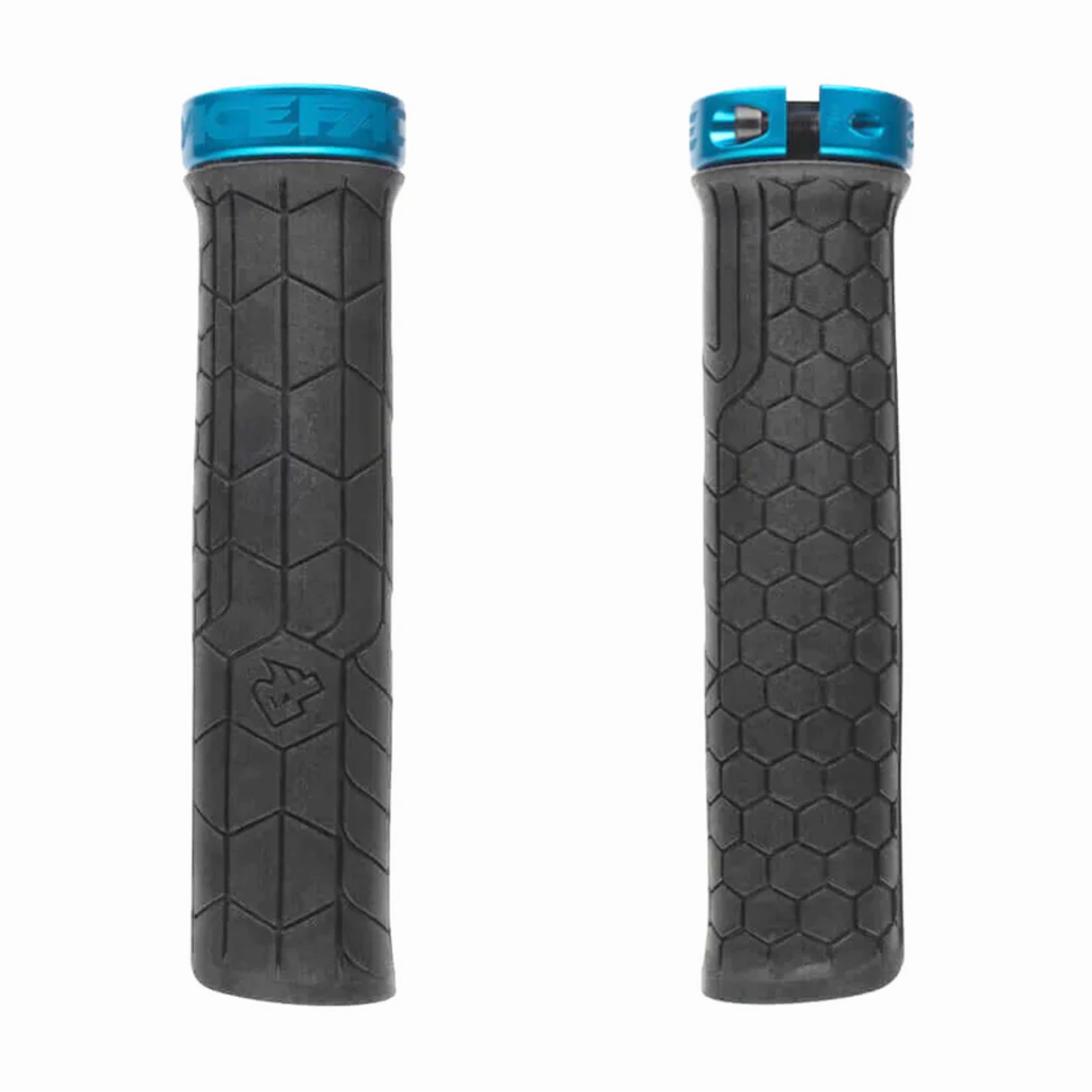 Race Face Getta Grip Lock-On Grips 33mm Black Turquoise 7290₽