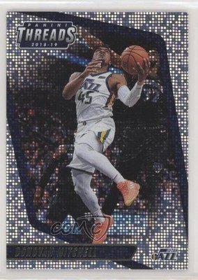 2018-19 Panini Threads Dazzle Donovan Mitchell #37 11z5