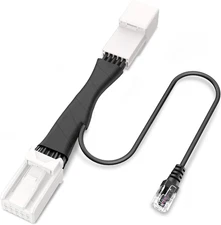 Radar Detector Power Adapter RJ11 Plug (10Pin Type B Connector) Compatible with