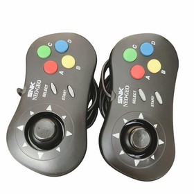 SNK NEOGEO mini Console 2 Controllers HDMI Power Supply Set Tested Working Japan