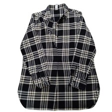 MARGARET HOWELL MHL. Pullover Flannel Long Shirt Size 3 Japanese Natural Style